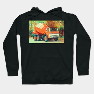 Ford D Series Concrete Mixer Truck Hoodie